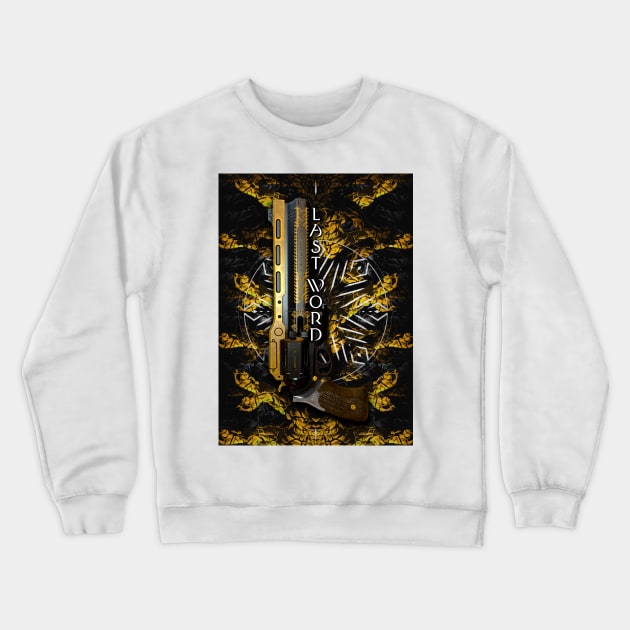 D2 Last Word Crewneck Sweatshirt by syanart